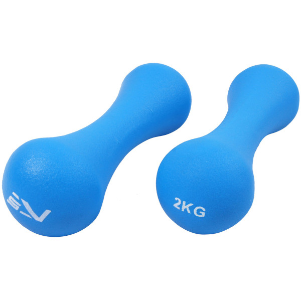 

Набор гантелей виниловые SportVida 2 x 2 кг SV-HK0031