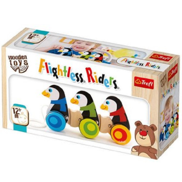 

Игрушка-каталка Trefl Пингвины-наездники (60922)