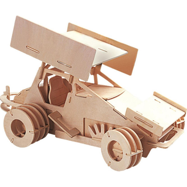 

Конструктор 3D Мир деревянных игрушек "Гоночный автомобиль" (П141)
