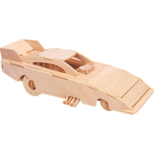 

Конструктор 3D Мир деревянных игрушек "Забавный автомобиль" (П142)