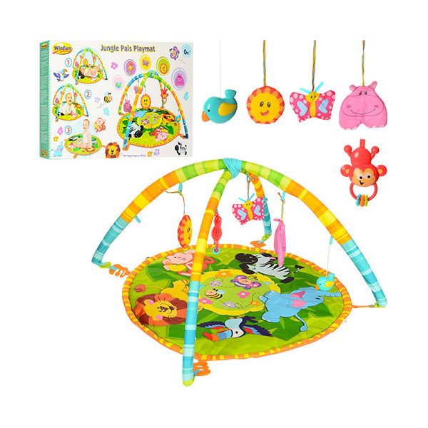 

Развивающий коврик WinFun Jungle Pals Playmat (0827-NI)