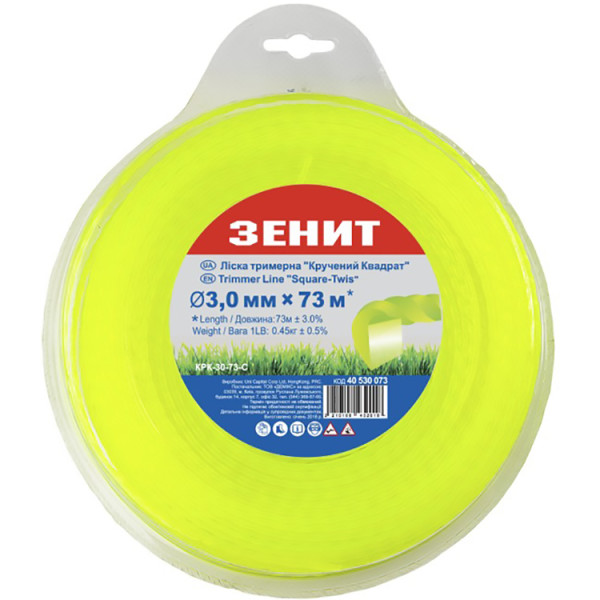 

Леска для триммера Зенит 3,0 мм × 73 м 40530073