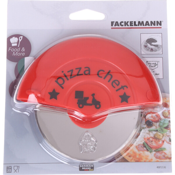 

Нож Fackelmann для пиццы роликовый, 13.5 см. 40812