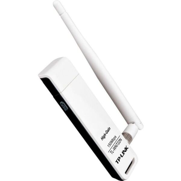 

WiFi-адаптер TP-Link TL-WN722N 802.11n, 2.4 ГГц, N150, USB 2.0