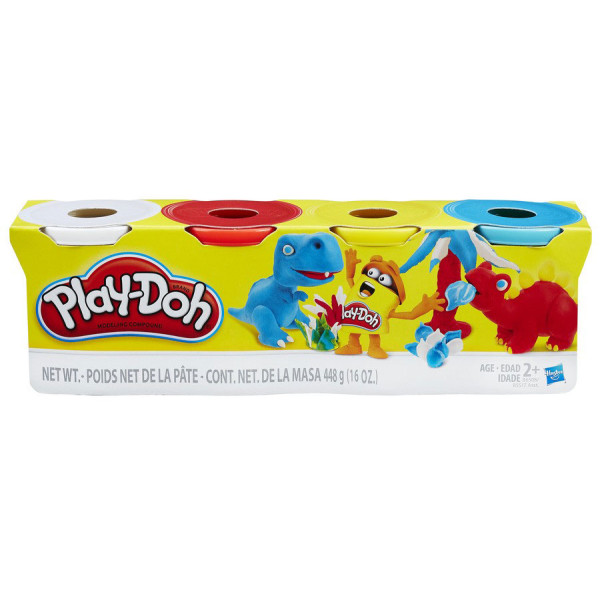 

HASBRO Play-Doh Набор из 4 баночек (B5517)