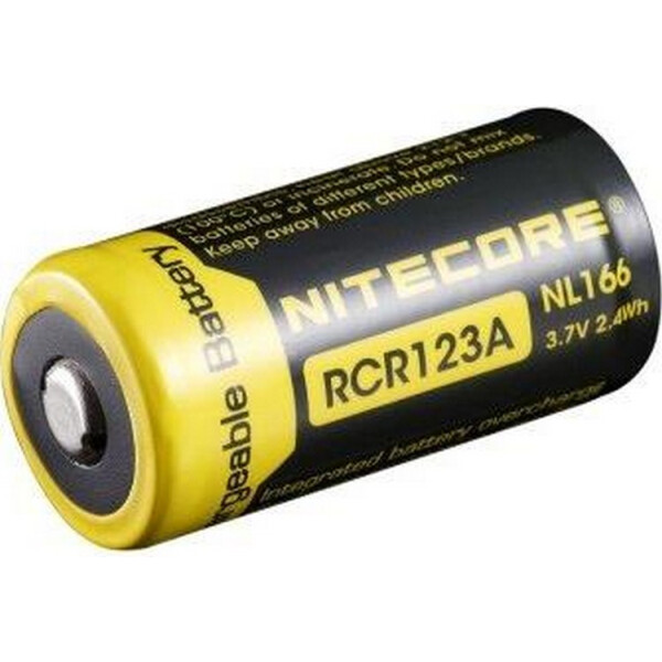 

литиевый CR123A Li-Ion Nitecore NL166 (650mAh) 6-1022 (40900)