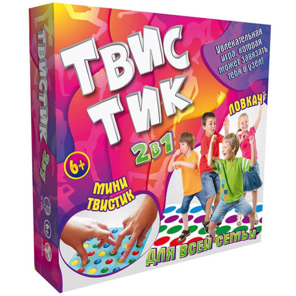 

Настольная игра 2 в 1 Strateg ТвисТик (30500)