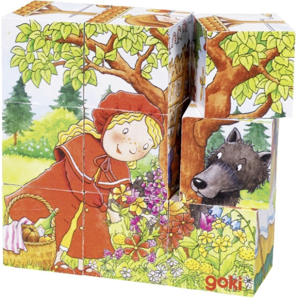 

Кубики деревянные goki Время сказок (57542G)