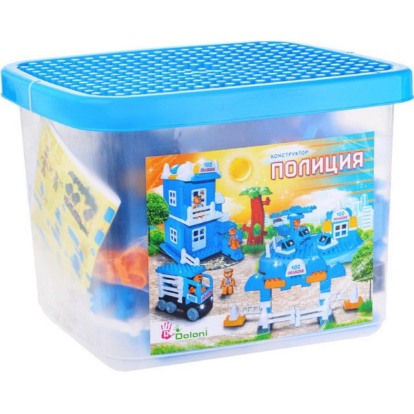 

Конструктор Doloni Toys Полиция (bc-fl-1078)