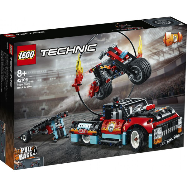 

LEGO® Technic Шоу трюков на грузовиках и мотоциклах (42106)