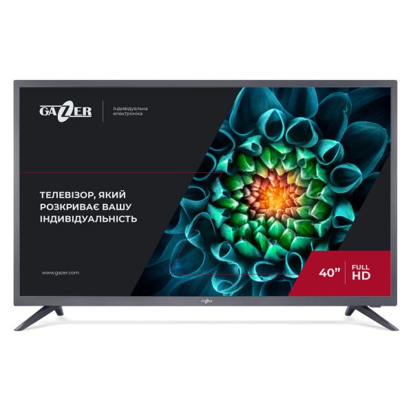 

Телевизор 40" Gazer TV40-FS2G Smart TV Graphite