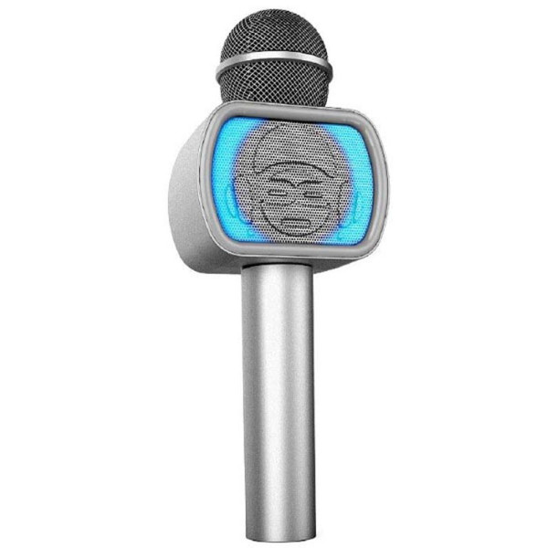 

Беспроводной караоке-микрофон 4 в 1 iDance Party Mic PM-20 Silver (PM20SI)