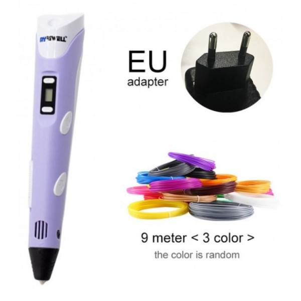 

3D-ручка MYRIWELL RP-100B Purple