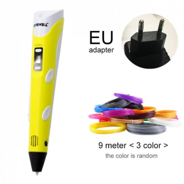 

3D-ручка MYRIWELL RP-100B Yellow