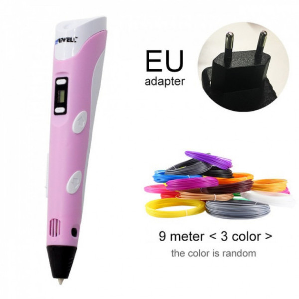 

3D-ручка MYRIWELL RP-100B Pink