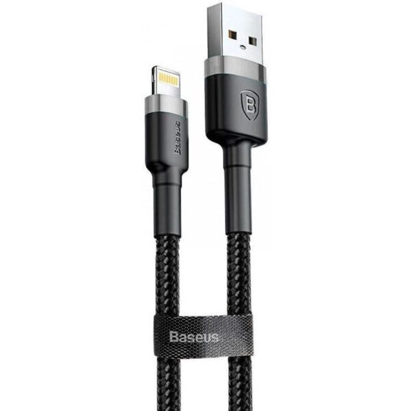 

Baseus Cafule USB Lightning 1.5A 2M черно-серый