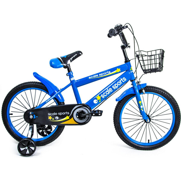 

Велосипед детский 18 "Scale Sports" (ручной и дисковый тормоз) T20 Blue