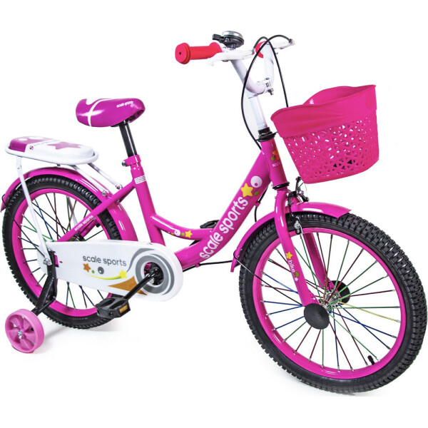 

Велосипед детский 18 "Scale Sports" (ручной и дисковый тормоз) T18 Pink