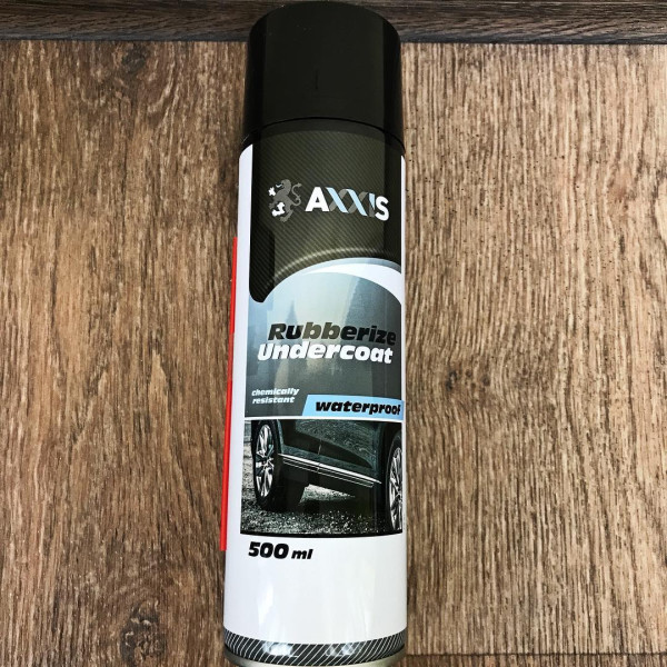

Антикоррозийное покрытие с резиной AXXIS 500ml