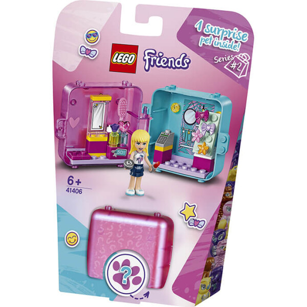 

LEGO Friends Игровой куб «Стефани на шопинге» (41406)