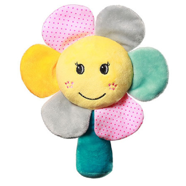

Мягкая погремушка BabyOno 609 Цветок Радуги