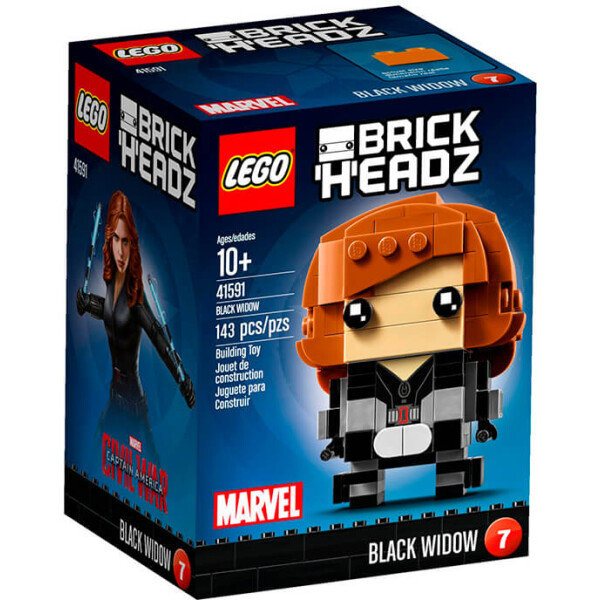 

LEGO Brick Headz Чёрная Вдова (41591)