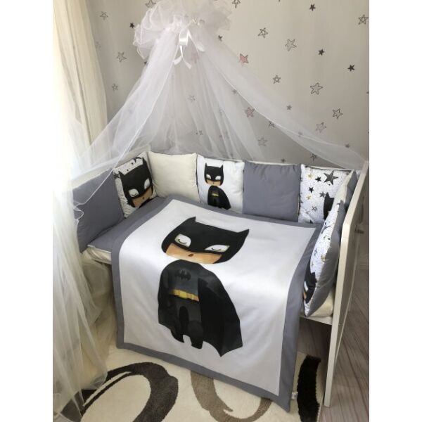 

Комплект постельного белья Baby Comfort Baby Bembi 8 элементов Бетмен