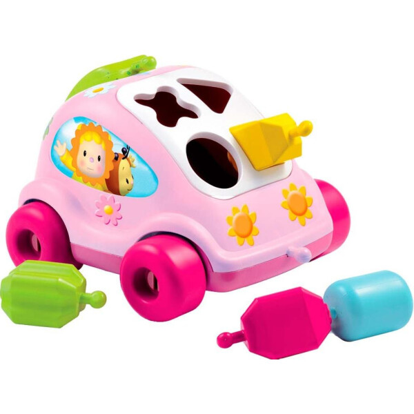 

Сортер-машинка Smoby Toys Cotoons розовая (211118)