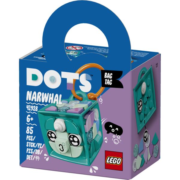 

LEGO® DOTs Брелок «Нарвал» (41928)