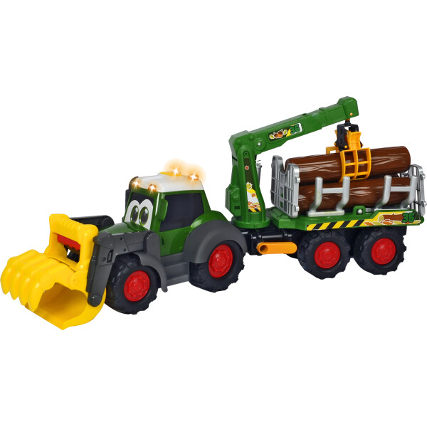 

Трактор лесника Dickie Toys "Хэппи. Фендт" с краном со звуком и световыми эффектами 65 см (3819003)