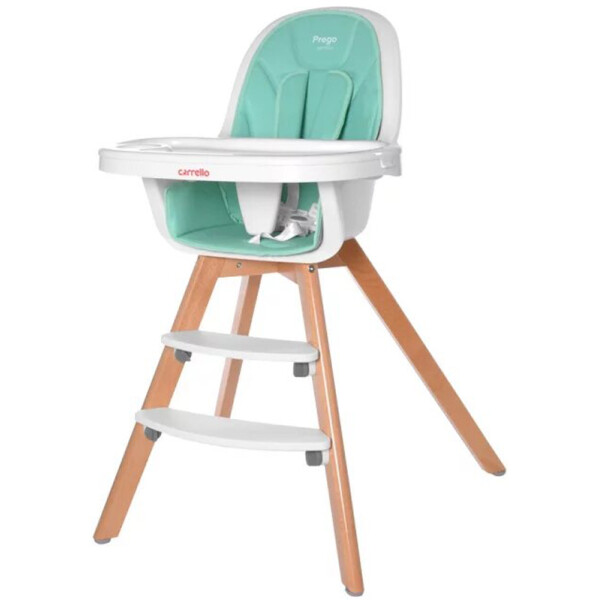 

Стульчик для кормления CARRELLO Prego CRL-9504 Aqua Green