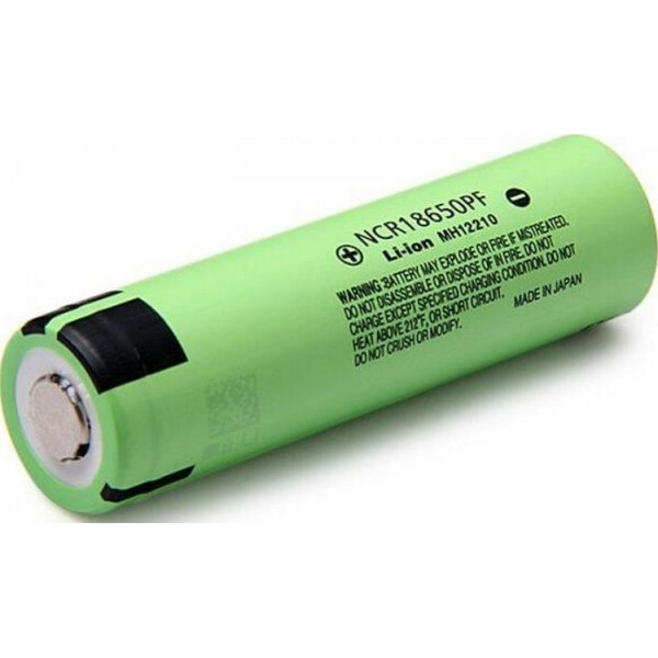 

Panasonic 18650 Li-Ion, 2900mAh, 10A (42012)