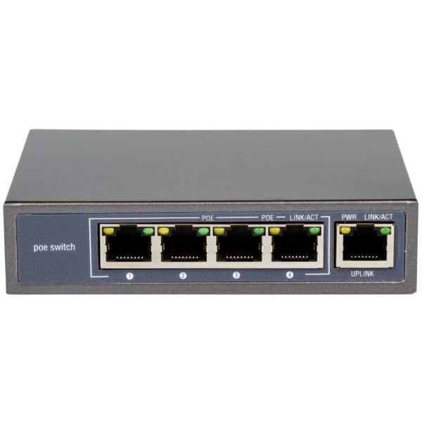 

POE коммутатор GreenVision GV-003-Е-04+1P