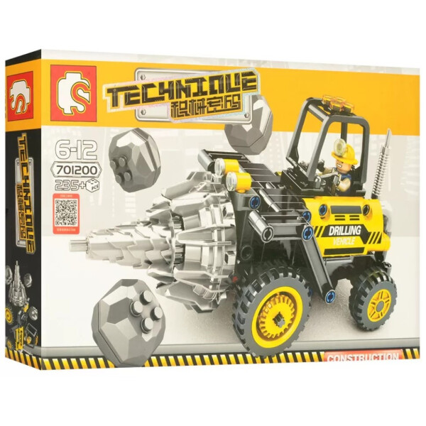

Конструктор 701200 Стройтехника, 235 деталей