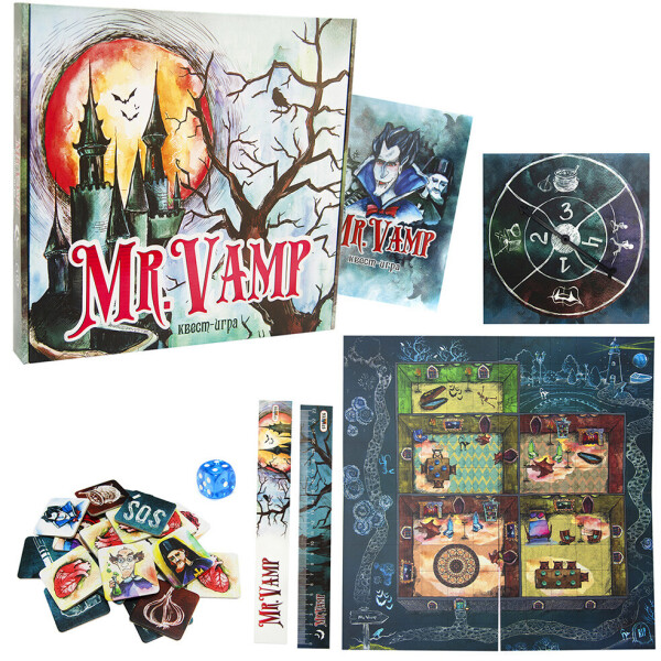 Настольная игра Strateg Mr. Vamp (30616)