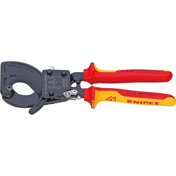 

Резак для кабелей KNIPEX 250 мм (95 36 250)