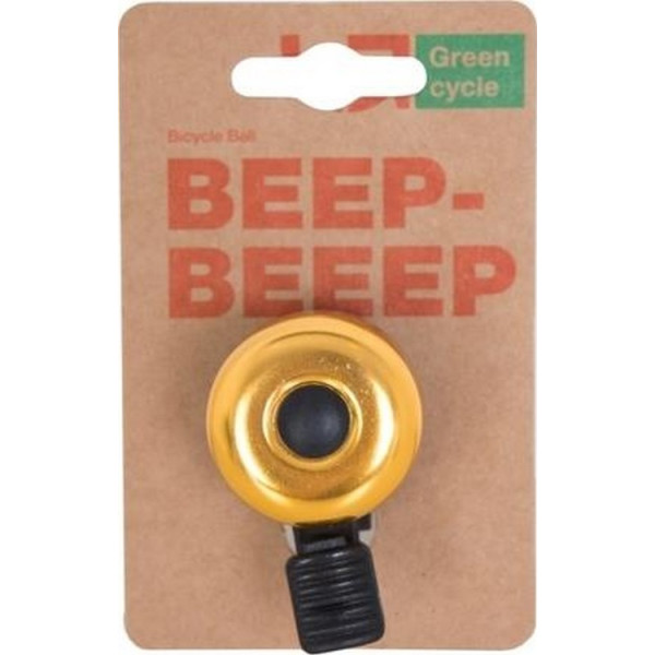 

Велозвонок Green Cycle GBL-02A желтый 35мм (BEL-21-58)