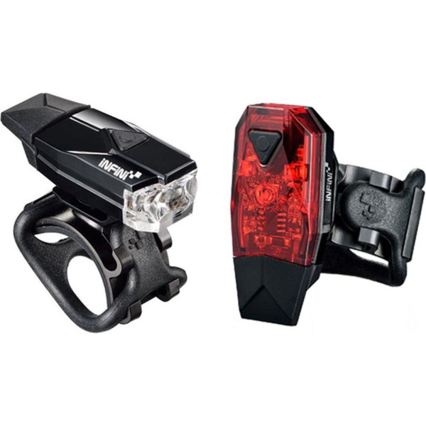 

Мигалка передняя+задняя Infini MINI LAVA I-261WR-BK, 4 режима, USB кабель, с крепл. (LTS-87-04)