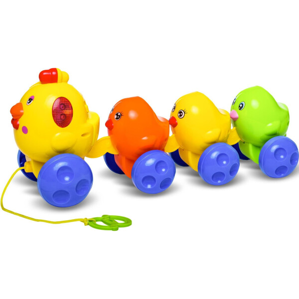 

Музыкальная каталка BeBeLino Курочка с цыплятами (58027)