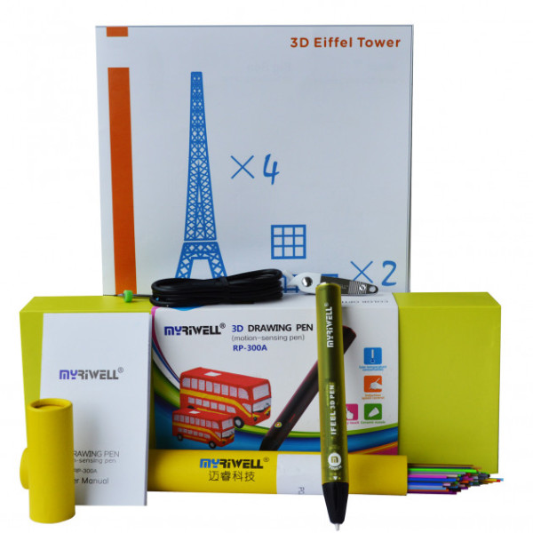 

3D-ручка MYRIWELL RP-300A Yellow (PCL)