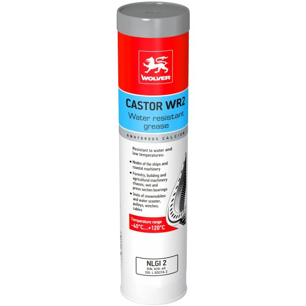 

Высокотемпературная смазка Wolver CASTOR WR 2 400 мл