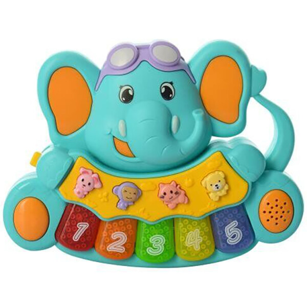 

Пианино MOMMY LOVE Слоненок синий (855-28A-2)