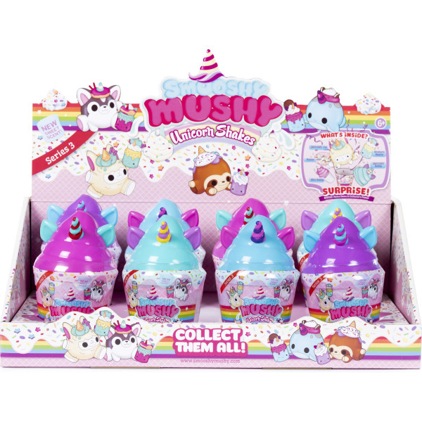 

Набор игрушек-антистресс Smooshy Mushy серии "Стаканчик Смузи" S3 Сквиш-Мякиш (174933-R3)
