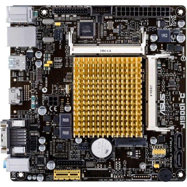 

Материнская плата ASUS MiniITX Celeron J1900 (quad-core) J1900I-C