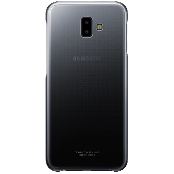

Чехол Samsung J6+ Gradation Cover Black EF-AJ610CBEGRU