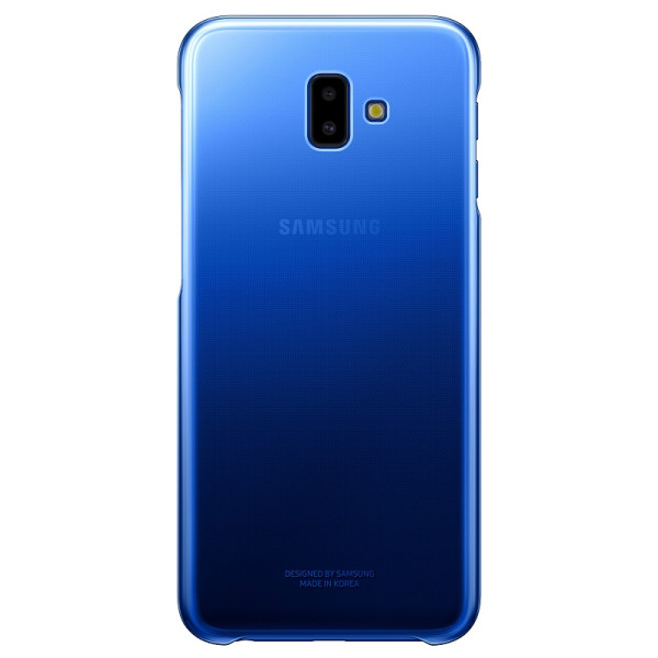 

Чехол Samsung J6+ Gradation Cover Blue EF-AJ610CLEGRU