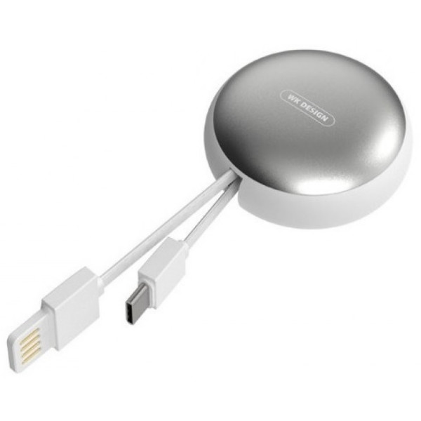 

WK Dragon 2in1 Micro Lightning WDC-063 1м White