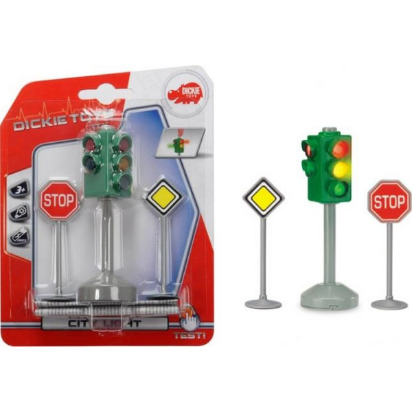 

Игровой набор Dickie Toys Светофор и дорожные знаки (3341000)
