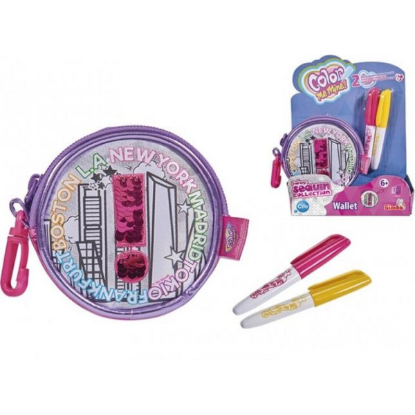 

Игровой набор-раскраска Simba сумочка-кошелек Color Me Mine (6374261)