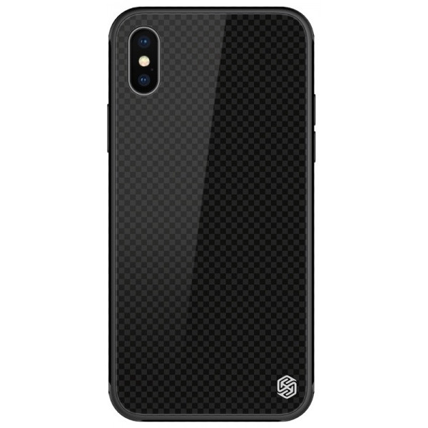 

Чехол Nillkin Tempered Plaid black для iPhone X